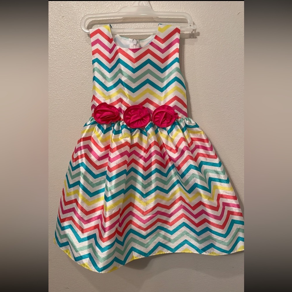 Emma Rose Dress (5) with hat